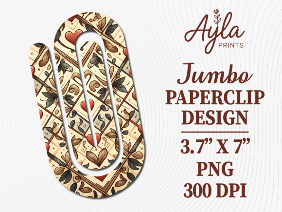 Boho Tribal Jumbo Paperclip PNG: A Designer's Review