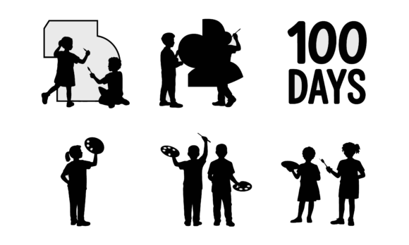 Celebrating 100 Days: A Design for Kids