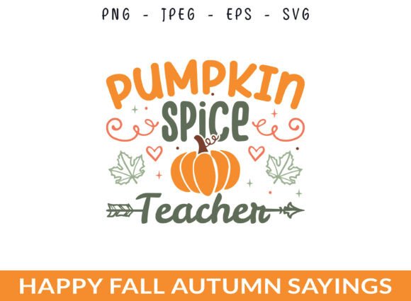 Embracing Autumn with Pumpkin Spice Teacher Design