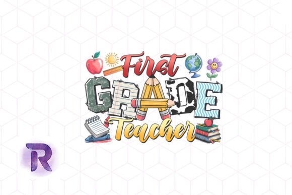 First Grade Teacher Sublimation PNG Review