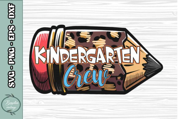 Kindergarten Crew School PNG: A Designer's Review