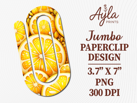 Lemon Fruit Summer Jumbo Paperclip PNG Review