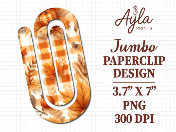 Orange Stripes Animal Jumbo Paperclip Design Review