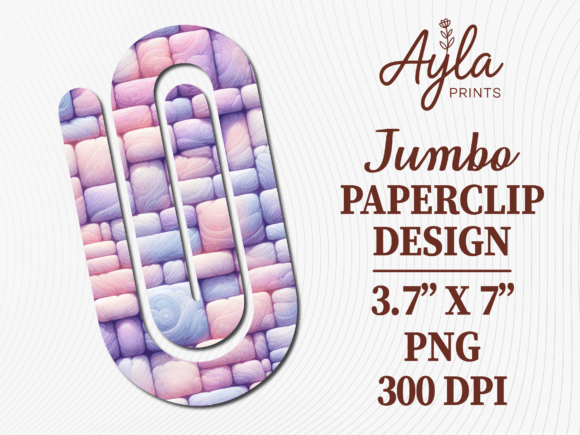 Pastel Quilt Jumbo Paperclip: A Designer's Review