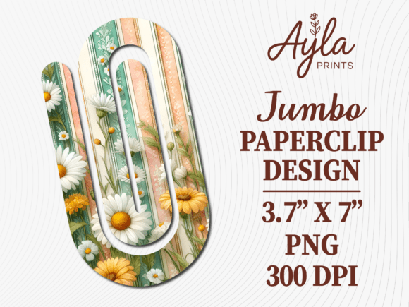 Review: Daisy Wildflower Floral Jumbo Paperclip