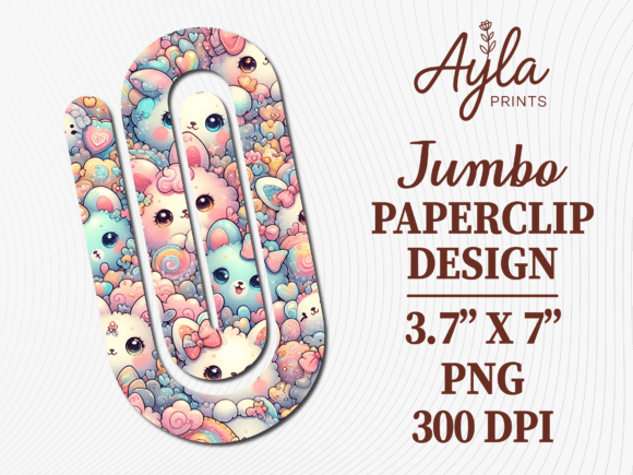 Review: Sweet Kawaii Kitten Jumbo Paperclip PNG