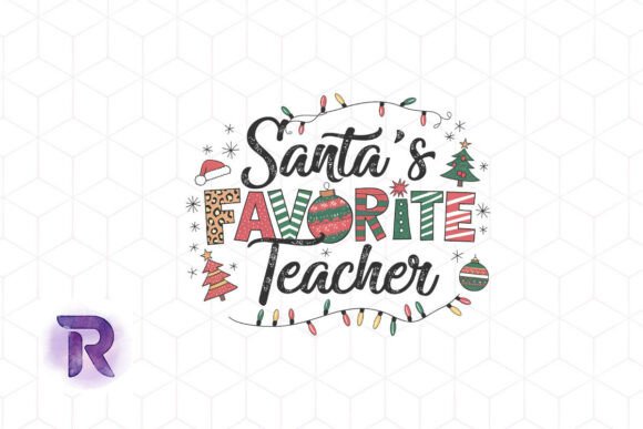 Santa's Teacher Festive Holiday PNG Review