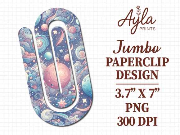 Stars Galaxy Night Sky Jumbo Paperclip Review